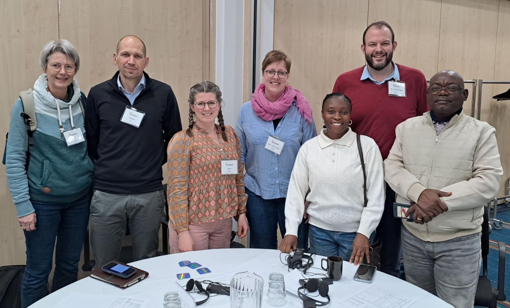 Deltagare från Tyskland, Österrike, Finland, Nigeria, USA och DR Kongo.